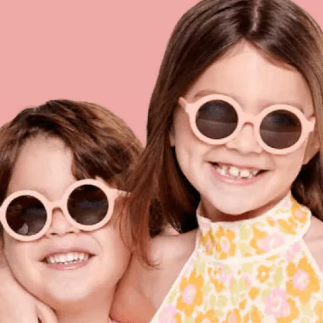 Babiators Peach Euro Round Sunglasses<minnow Cheap