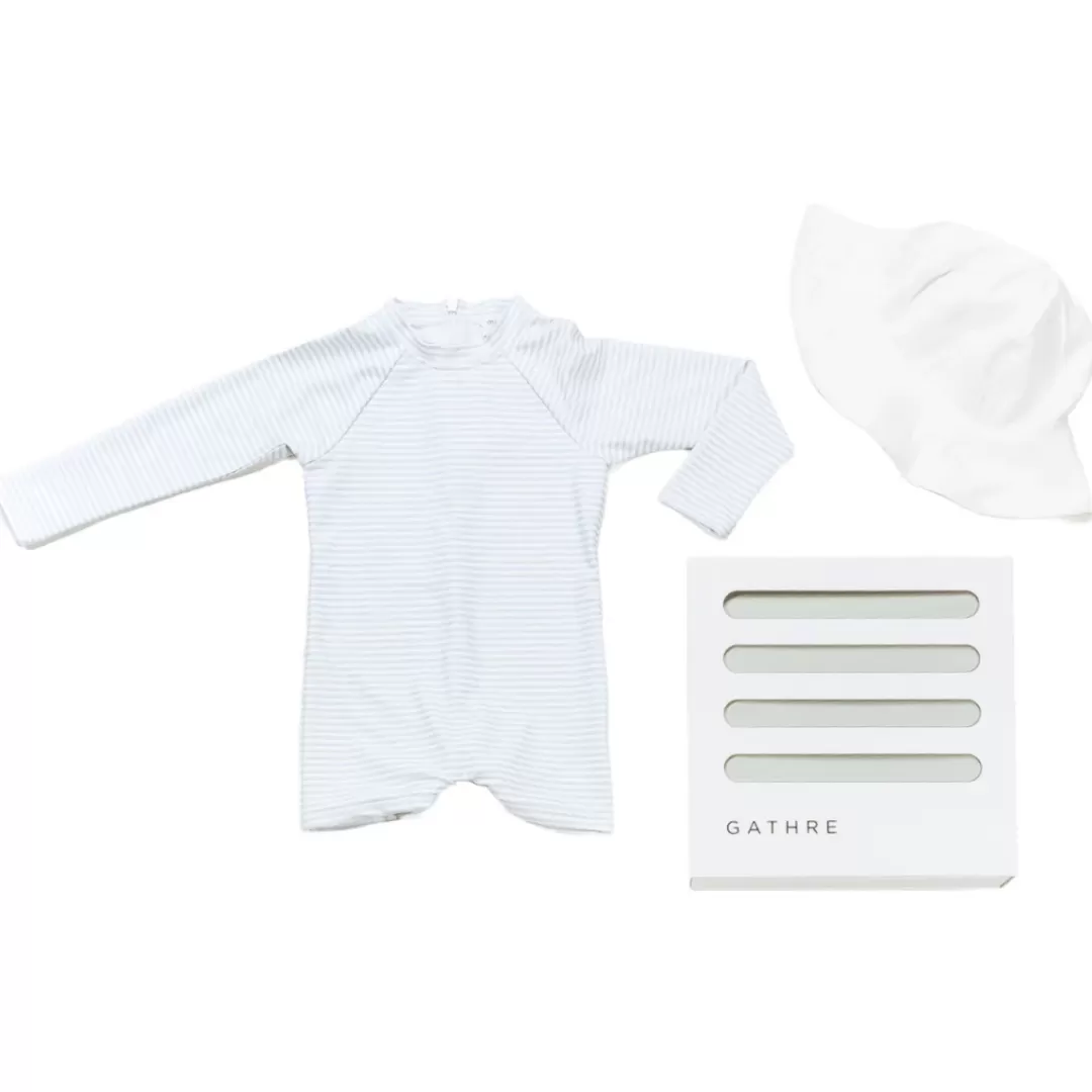 Baby Boys' First Beach Day Bundle<minnow Hot