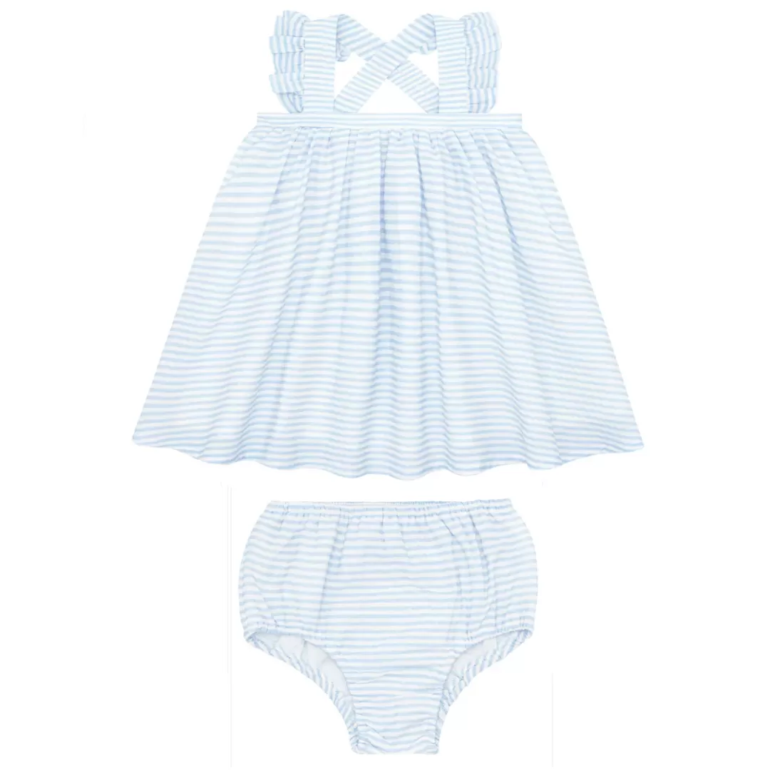 Baby Flutter Tank Bloomer Set<minnow Cheap