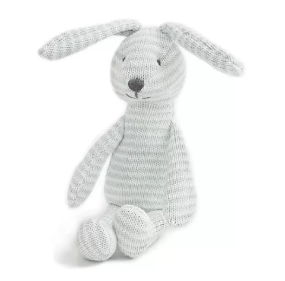 Blue Stripe Cotton Knit Bunny<minnow Hot