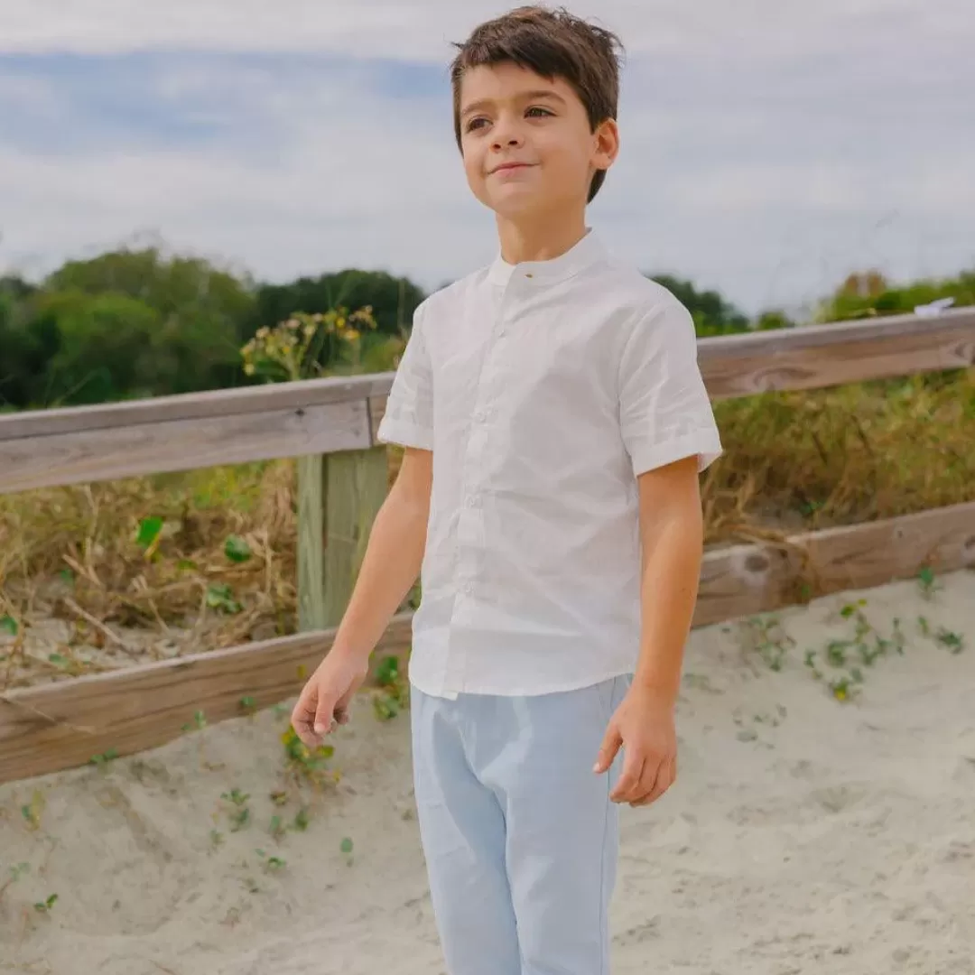 Boys Canvas Pant<minnow Best