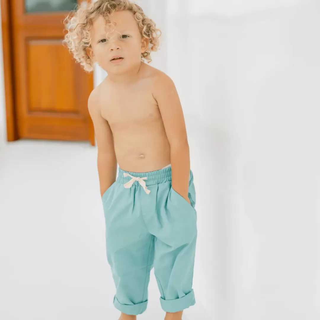 Boys Canvas Pant<minnow Best