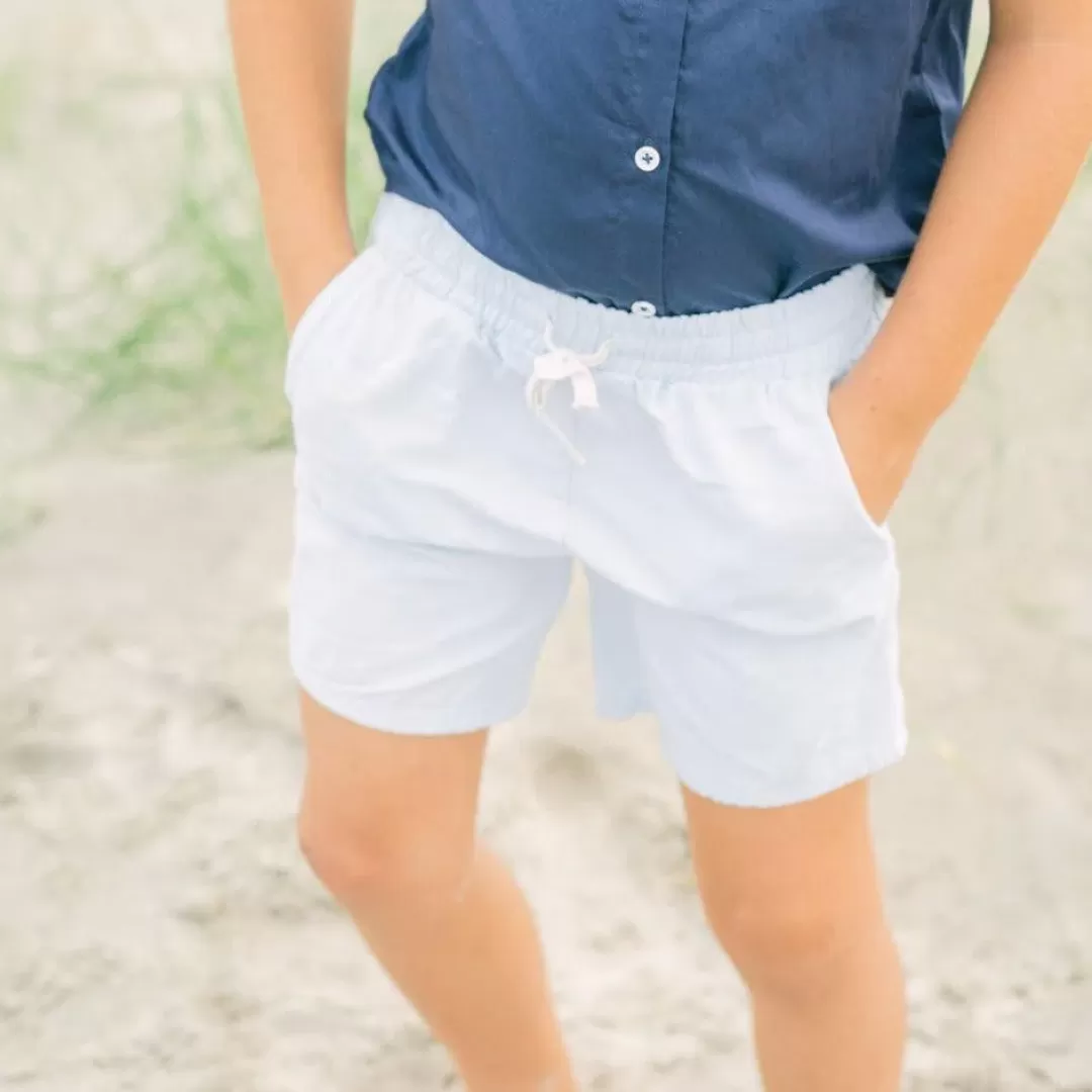 Boys Canvas Short<minnow Best Sale