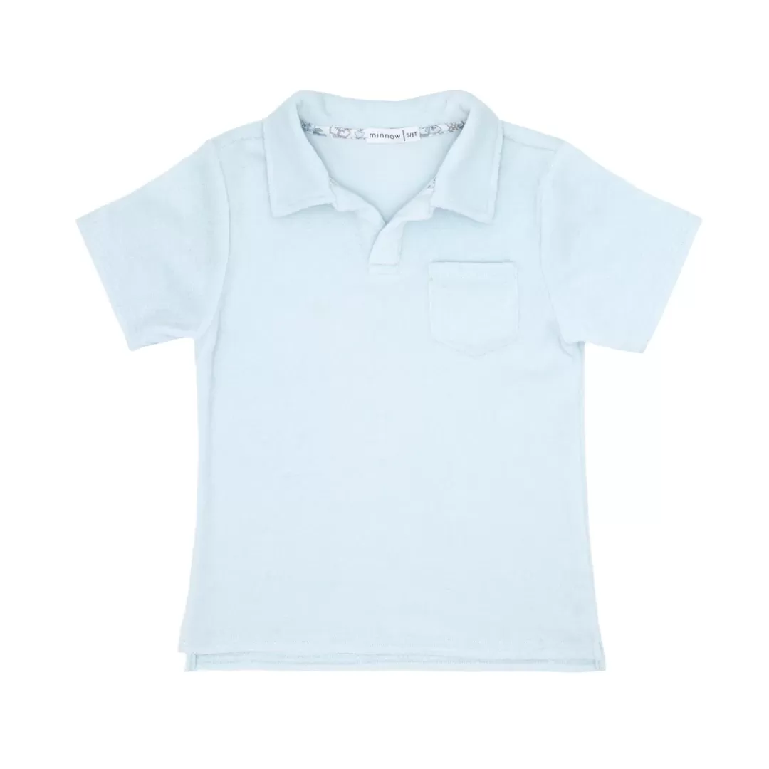 Boys French Terry Polo Shirt<minnow Best Sale