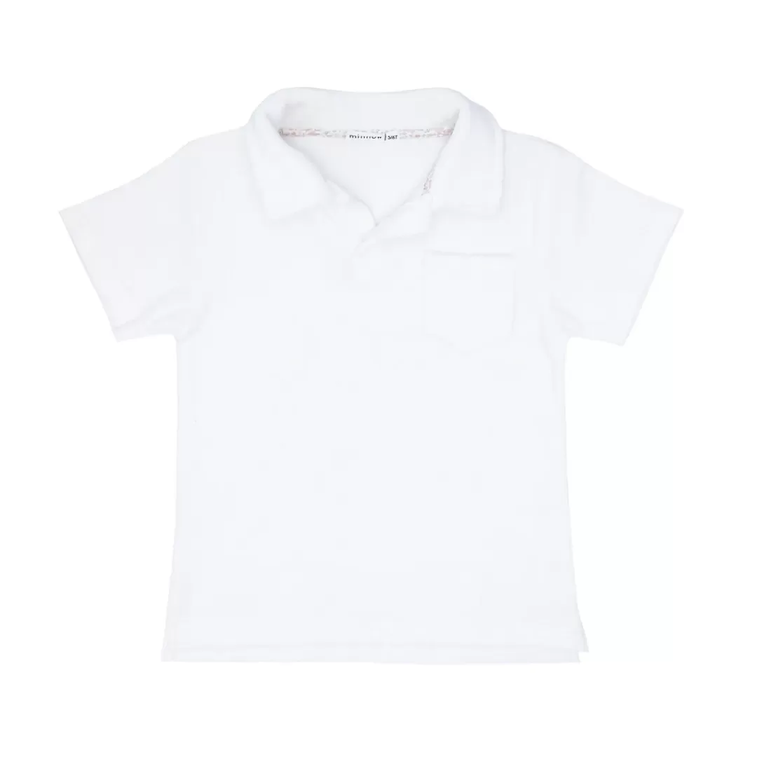 Boys French Terry Polo Shirt | Swim<minnow Fashion