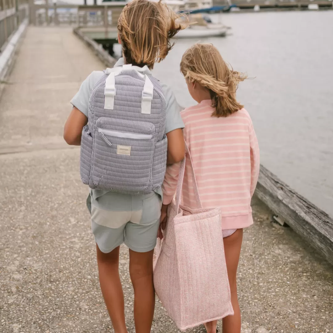 Boys Sage Colorblock Terry Short | Swim<minnow Clearance