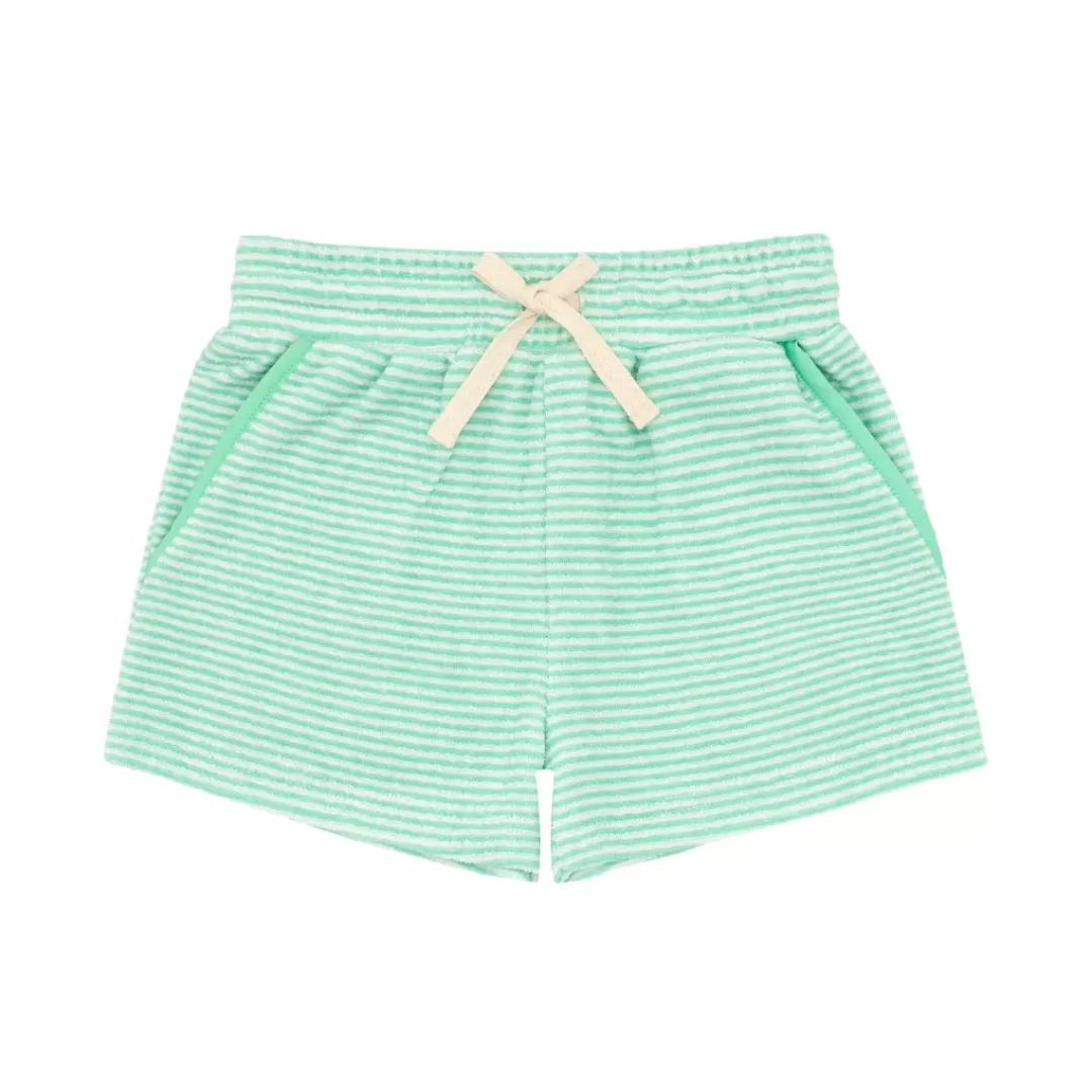 Boys Stripe French Terry Short<minnow Best Sale