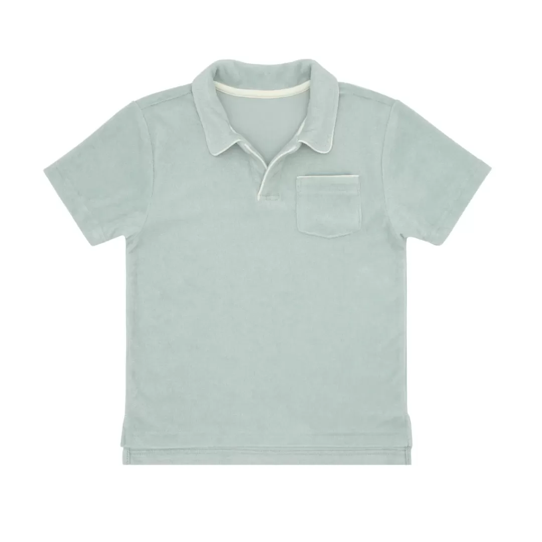 Boys Terry Polo | Swim<minnow Shop