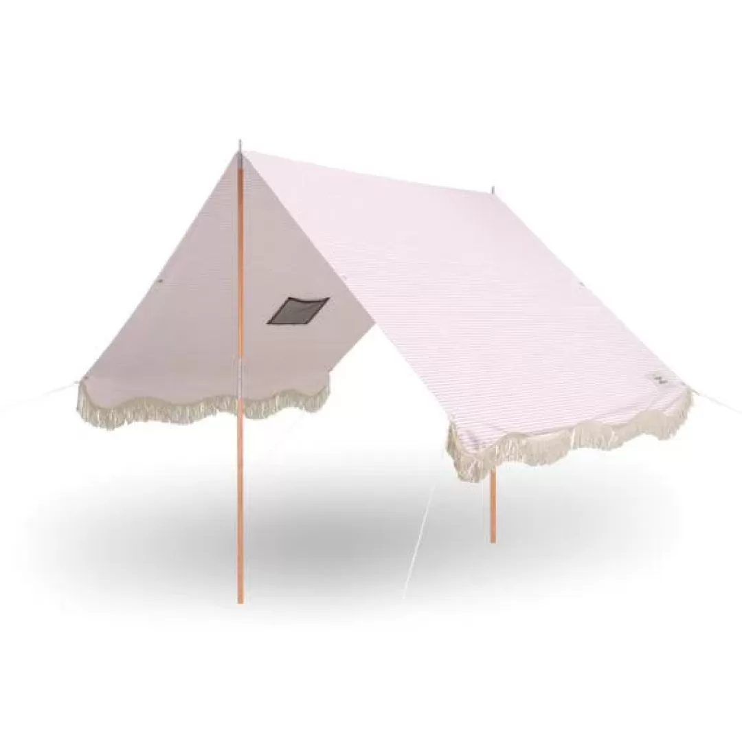 Business & Pleasure Premium Beach Tent, Pink Stripe<minnow Cheap