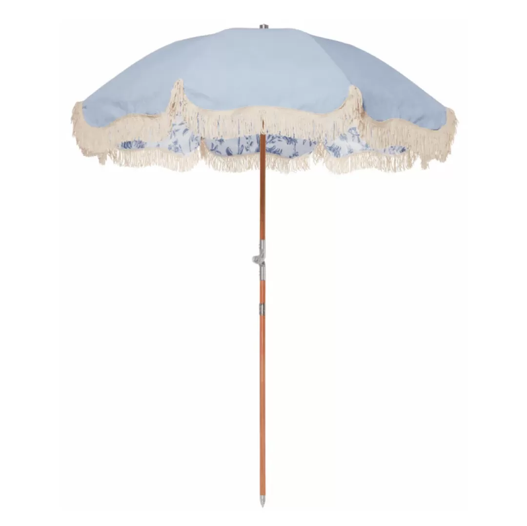 Business & Pleasure Premium Umbrella, Chinoiserie<minnow Clearance