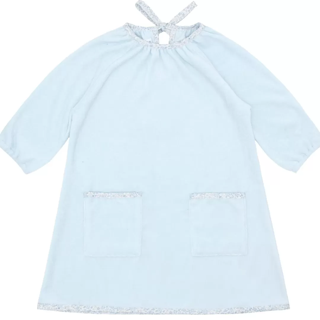 Girls French Terry Dress<minnow Hot