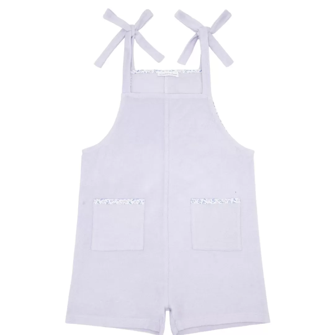 Girls French Terry Romper<minnow Store