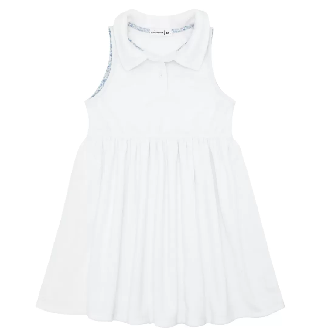 Girls French Terry Tennis Dress<minnow Cheap