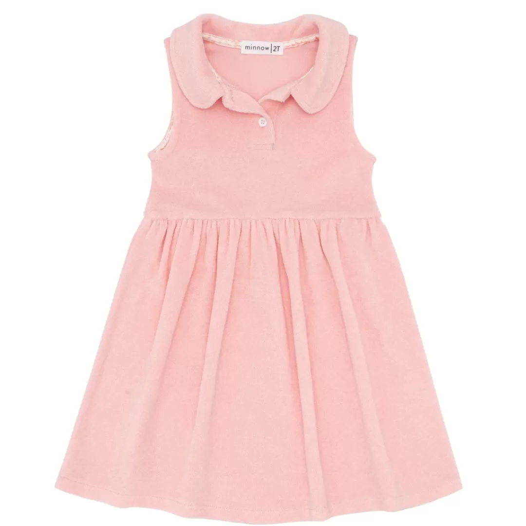 Girls French Terry Tennis Dress<minnow Cheap