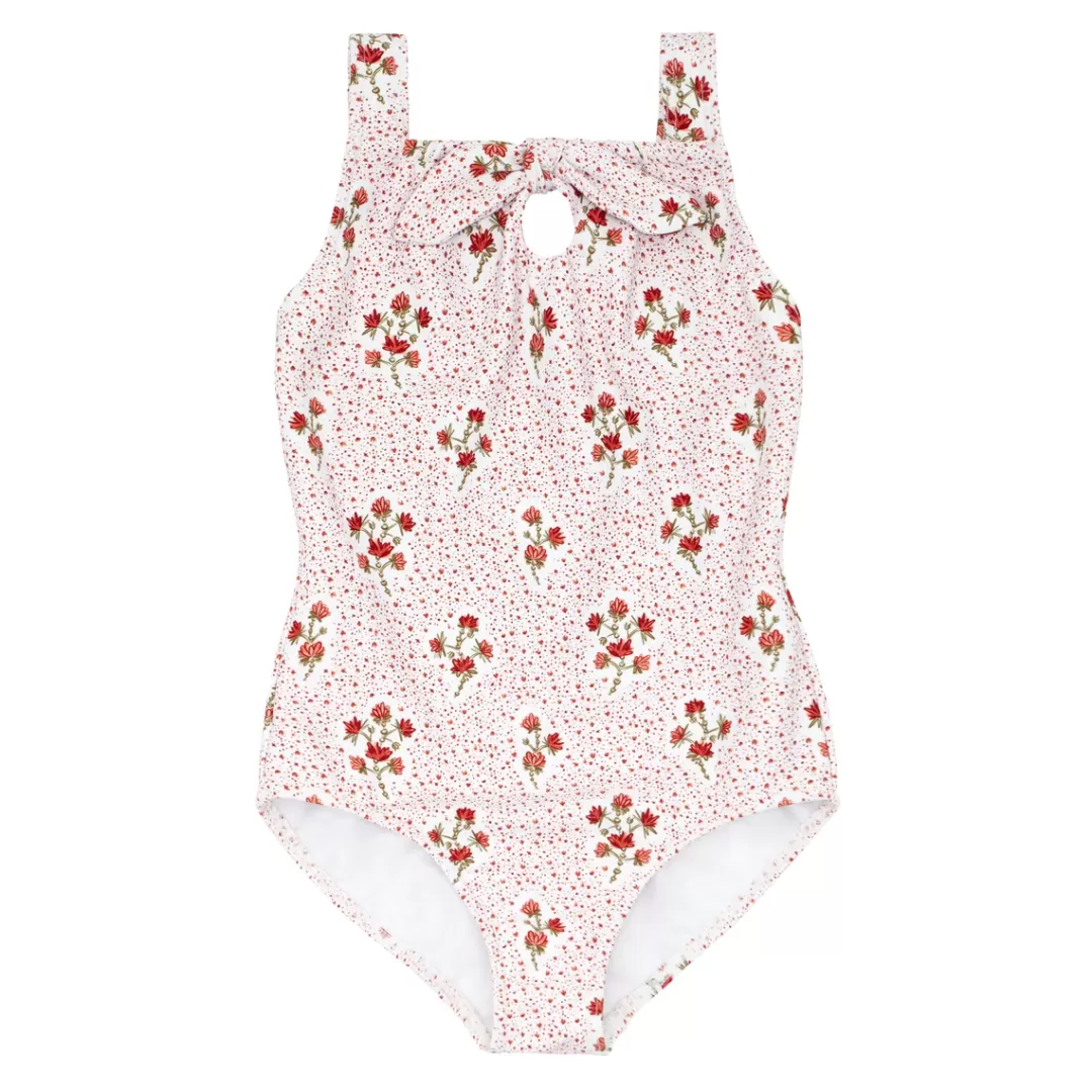 Girls Gathered One Piece | Swim<minnow Store