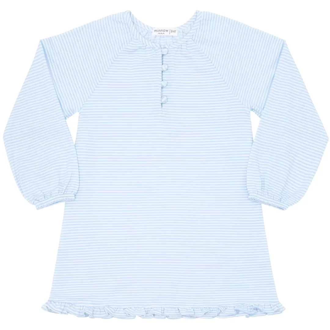 Girls Pima Dress<minnow Clearance