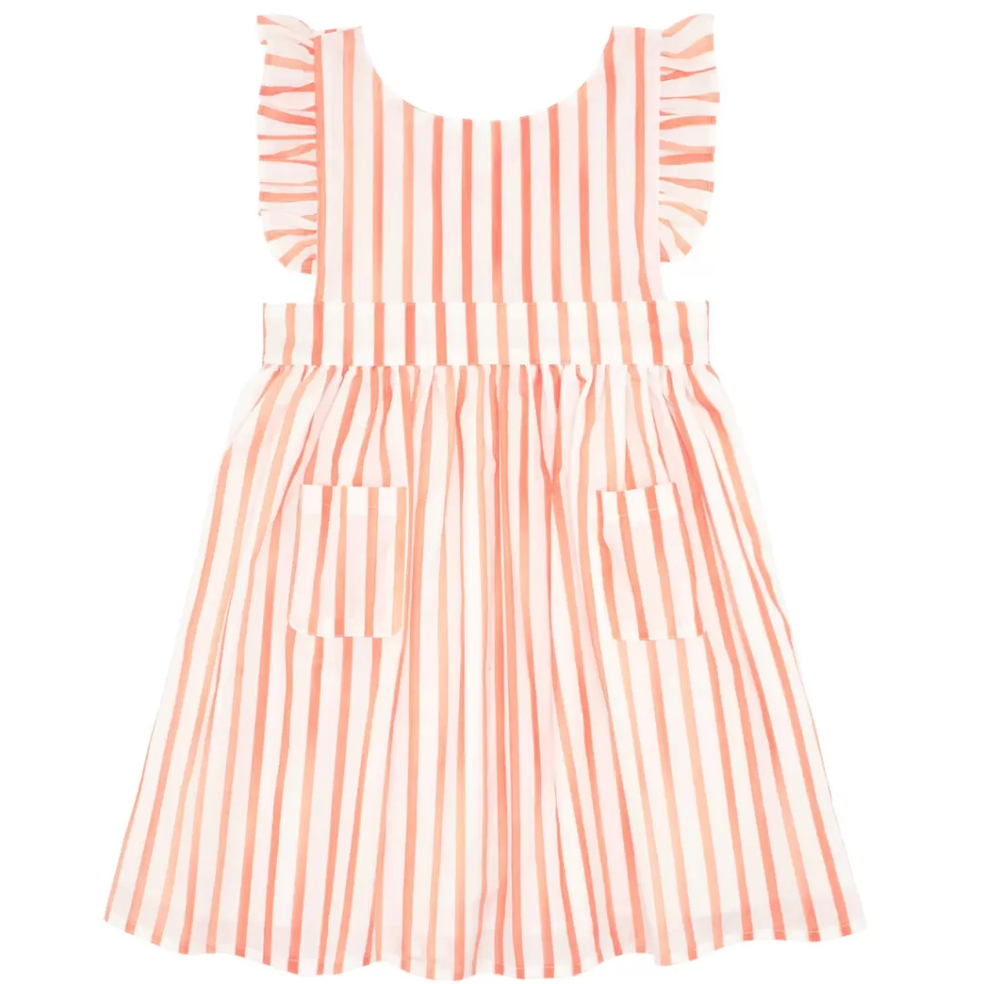 Girls Pinafore Dress<minnow Outlet