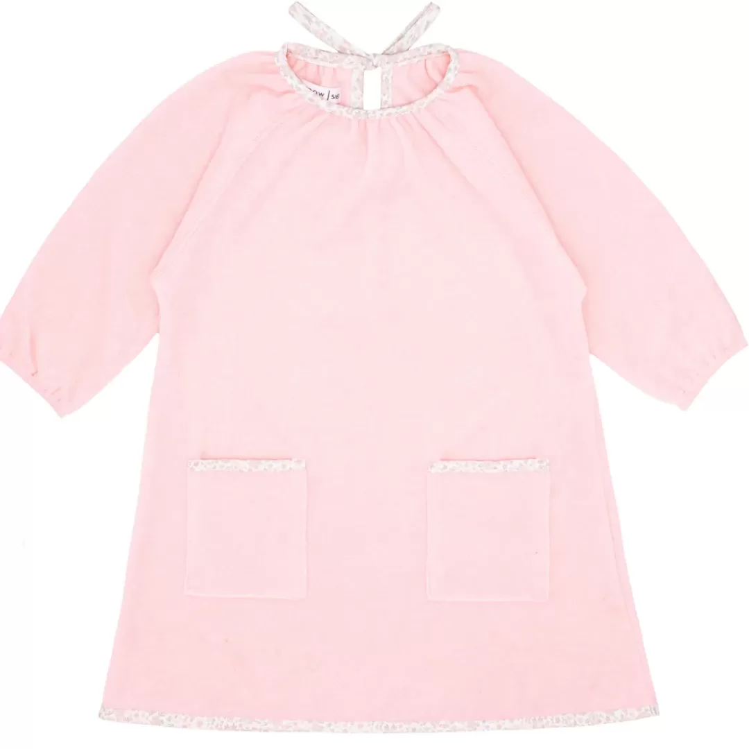 Girls Pink French Terry Dress<minnow Best Sale