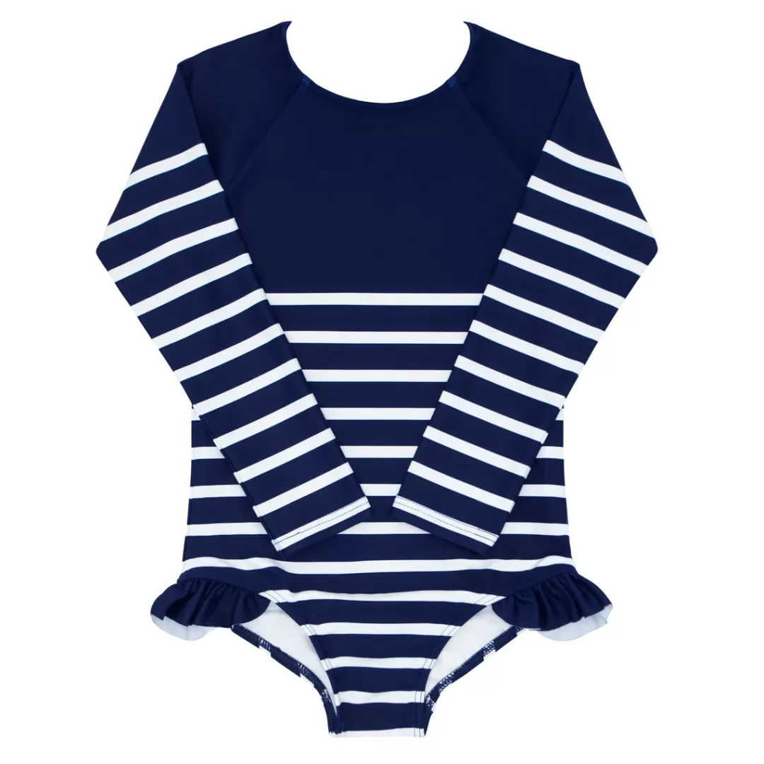 Girls Rashguard One Piece | Swim<minnow Clearance