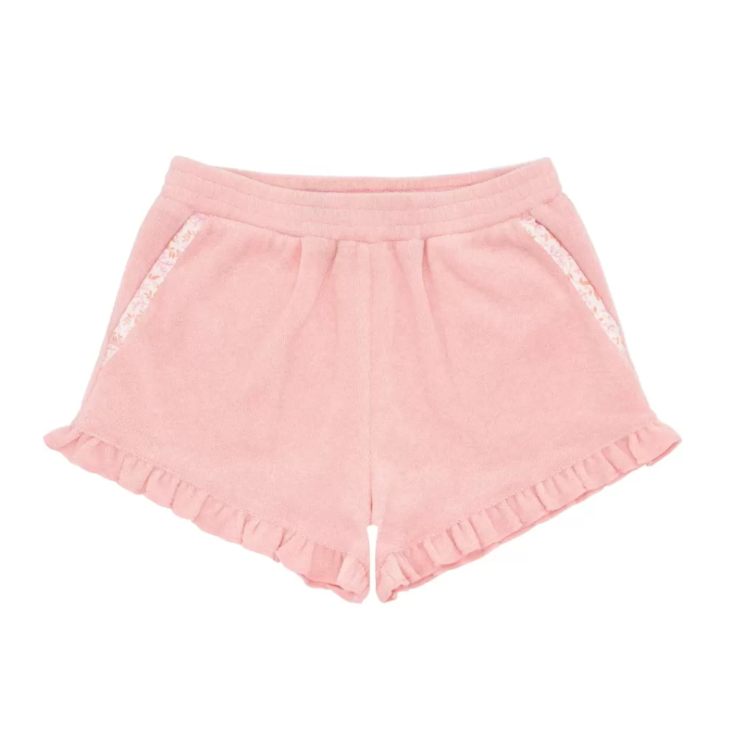 Girls Ruffle French Terry Shorts<minnow Flash Sale