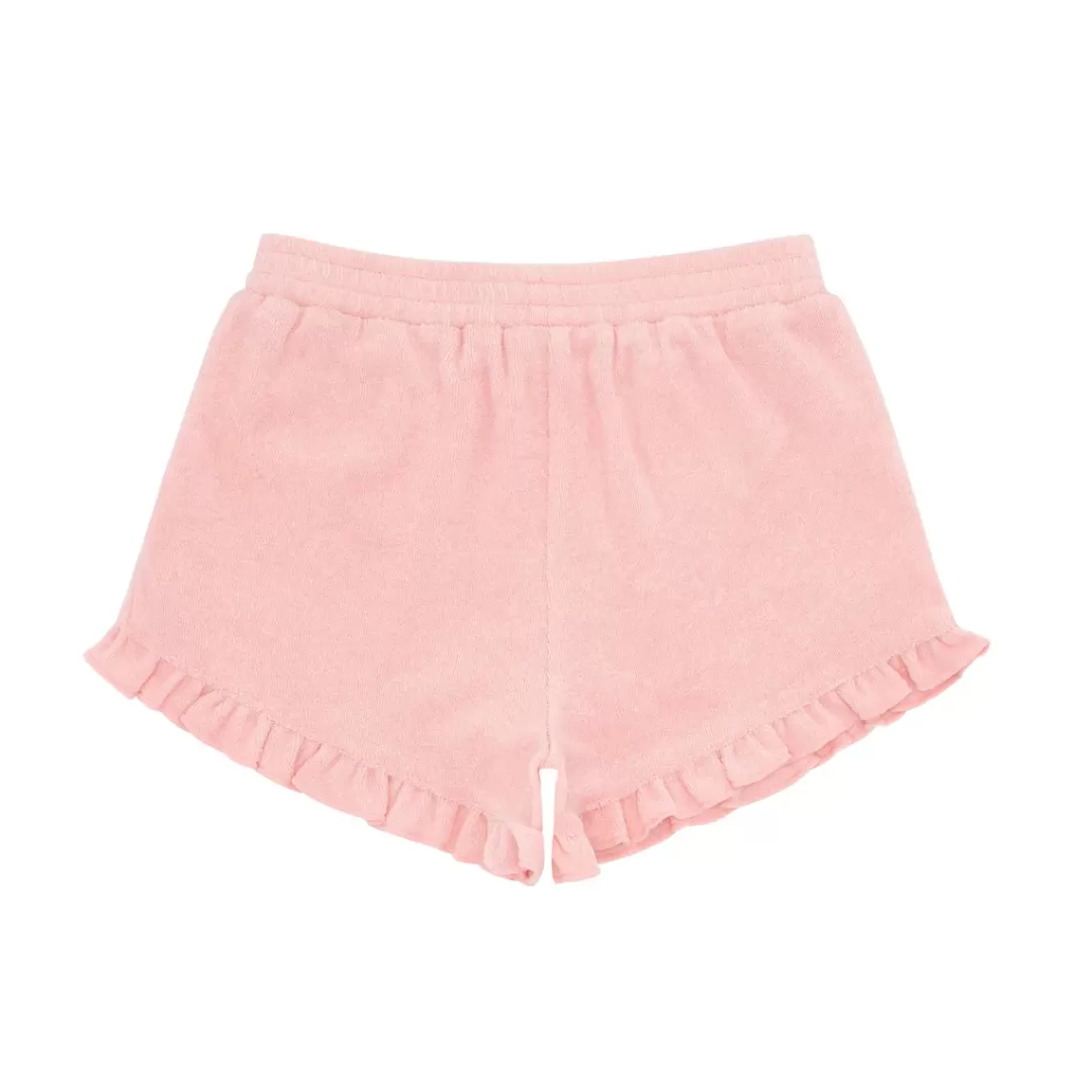 Girls Ruffle French Terry Shorts<minnow Flash Sale