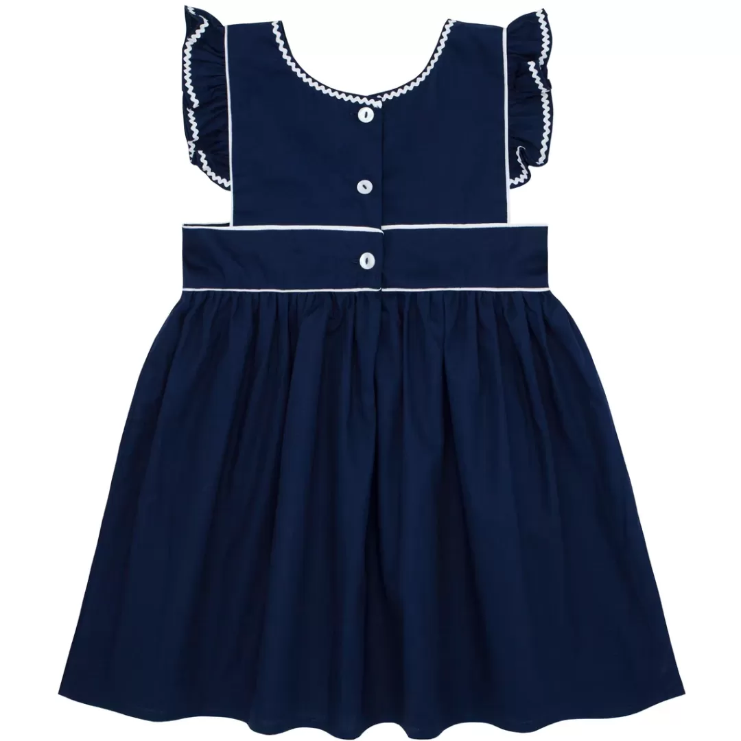 Girls Ruffle Sleeve Dress<minnow Flash Sale