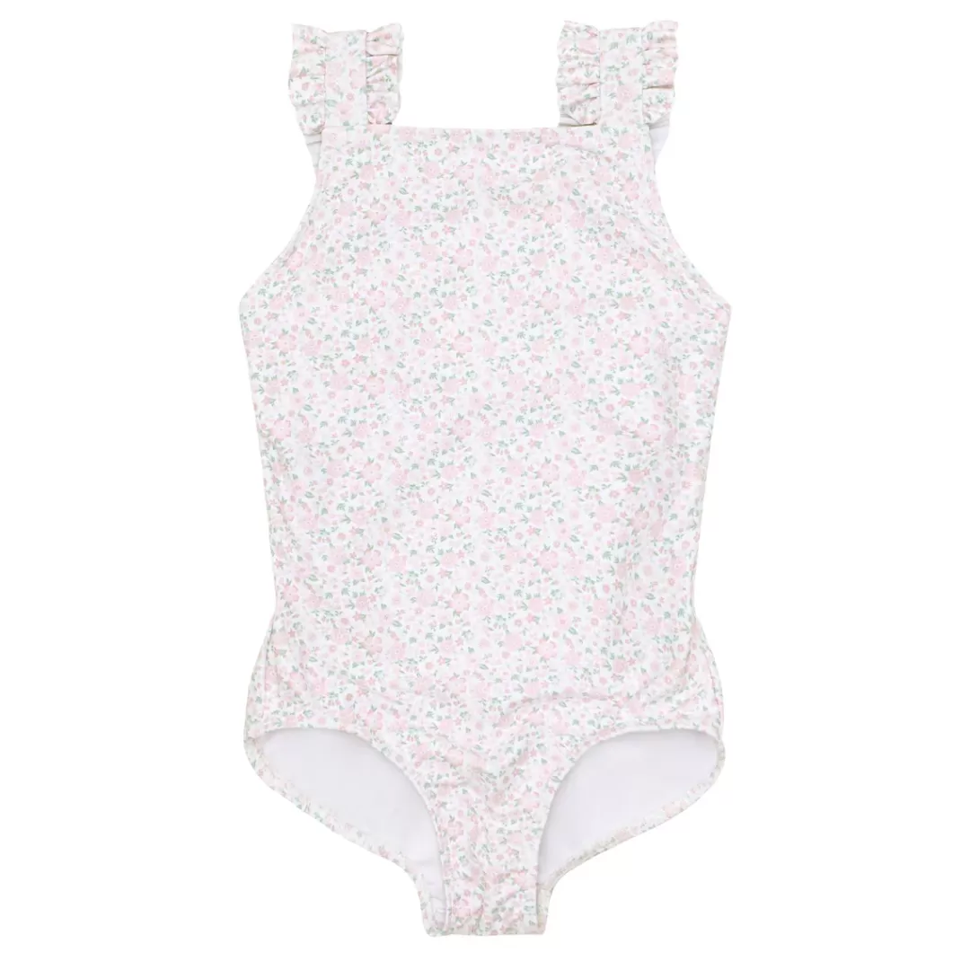 Girls Ruffle Strap One Piece<minnow Shop