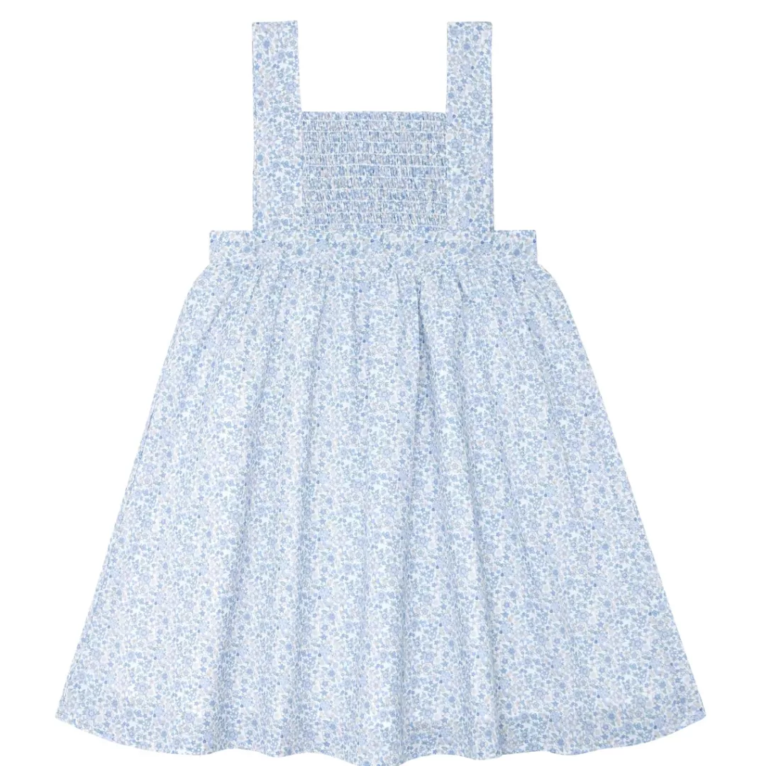 Girls Smocked Bib Dress<minnow Best