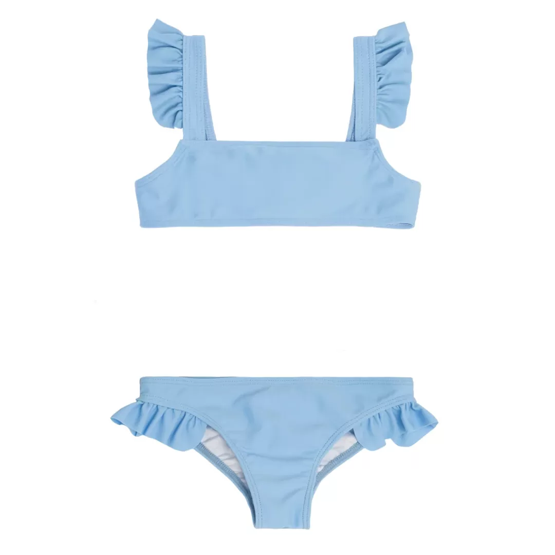 Girls Tie Back Bikini<minnow Outlet