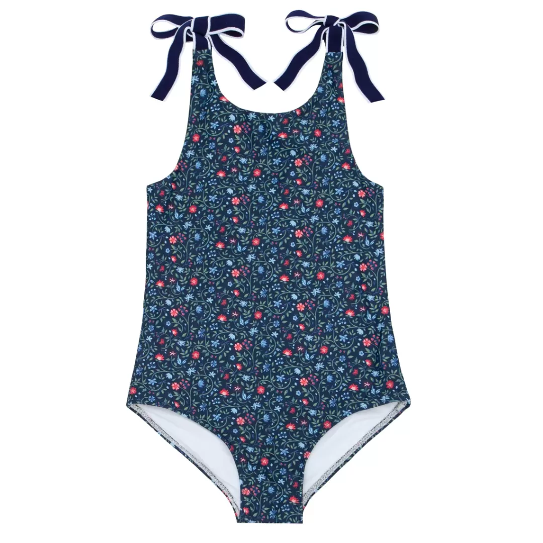 Girls Tie Knot One Piece<minnow Outlet