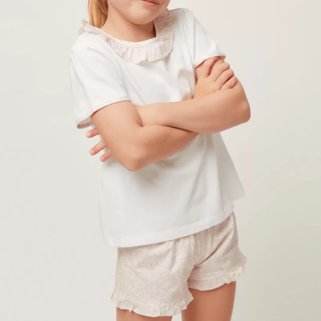 Girls T-Shirt And Short Set<minnow Flash Sale