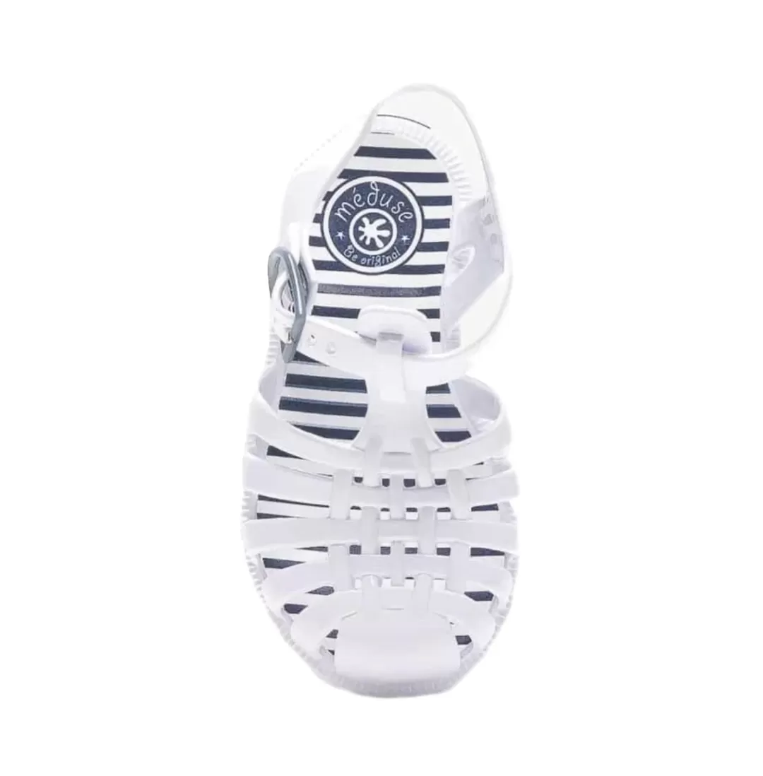 Meduse Sunray Sandal, Blanc<minnow Fashion