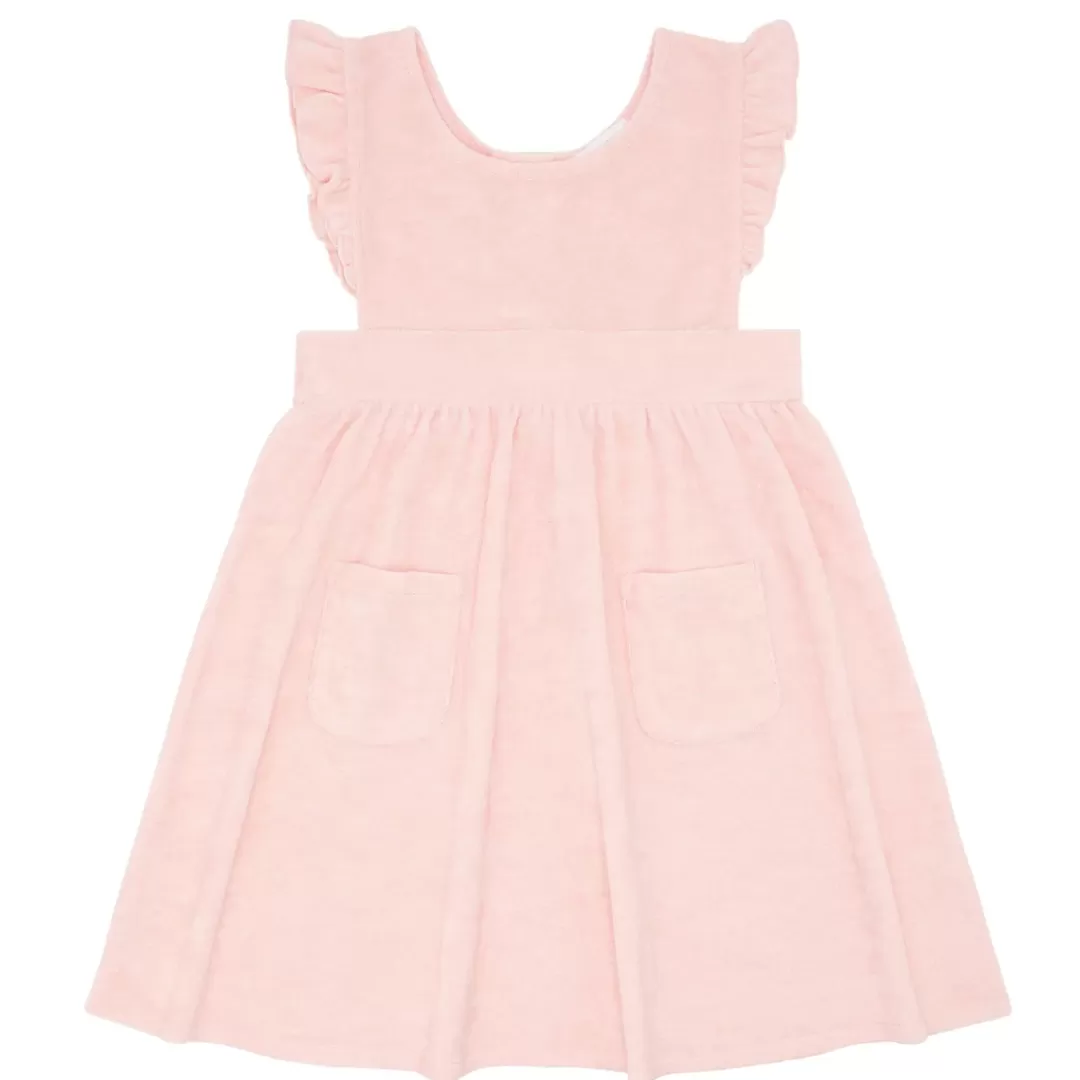 X Daphne Oz Girls Terry Ruffle Dress<minnow Hot