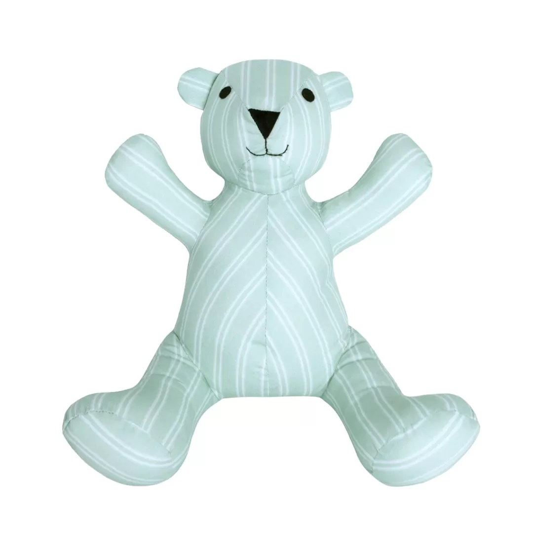 X De Buci Baby Garden Sage Stripe Bear<minnow Hot