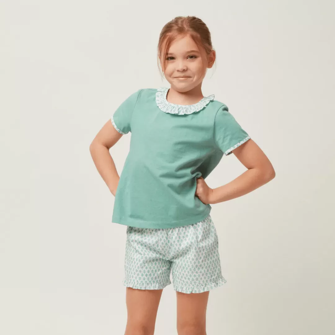 X Sister Parish Girls T-Shirt And Short Set<minnow Best