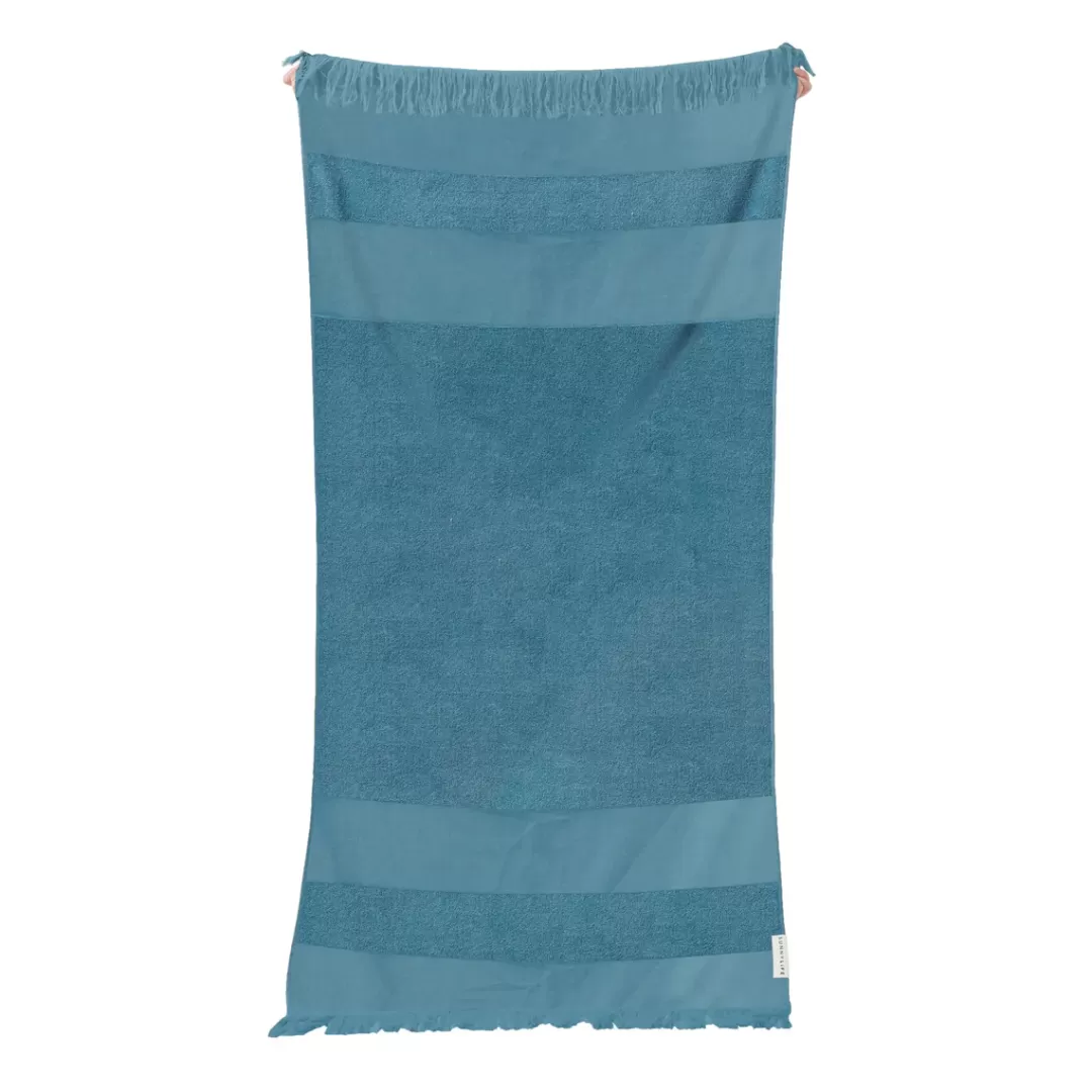 Sunnylife Adriatic Blue Stripe Turkish Towel<minnow Discount