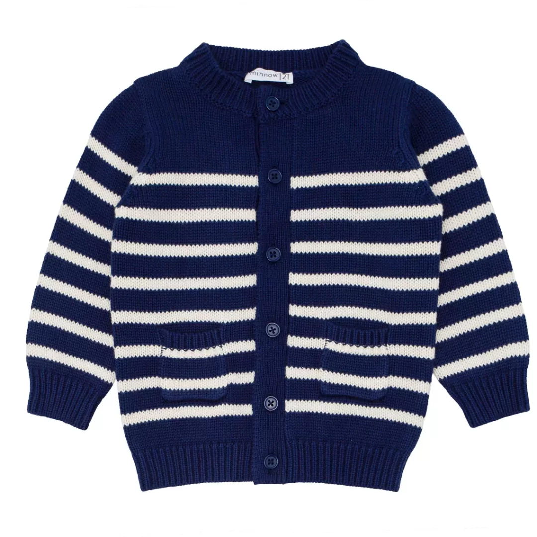 Unisex Knit Cardigan<minnow Shop