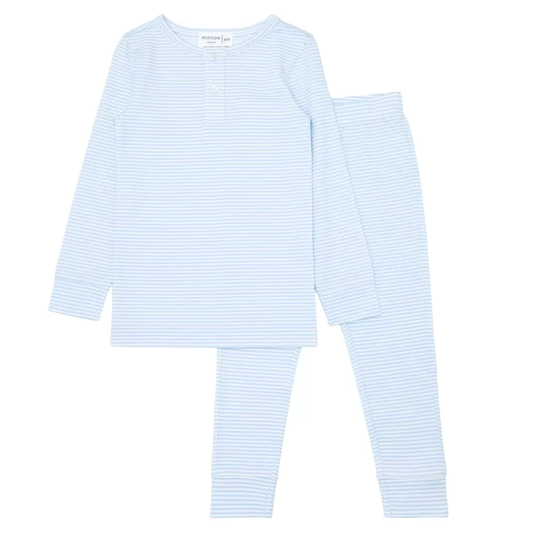 Unisex Pima Pajamas Set<minnow Store