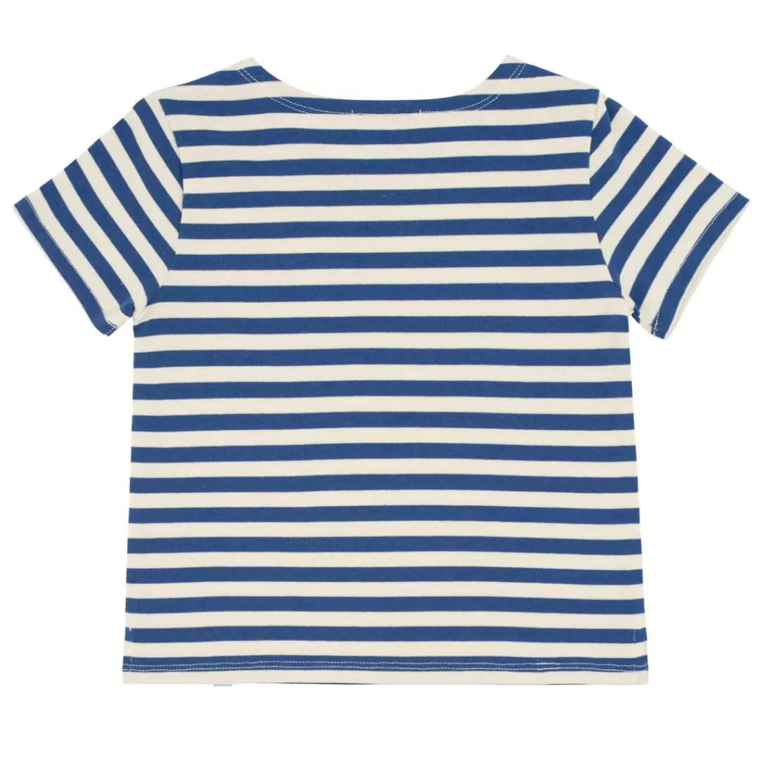 Unisex Stripe Short Sleeve Boatneck Tee | Swim<minnow Cheap