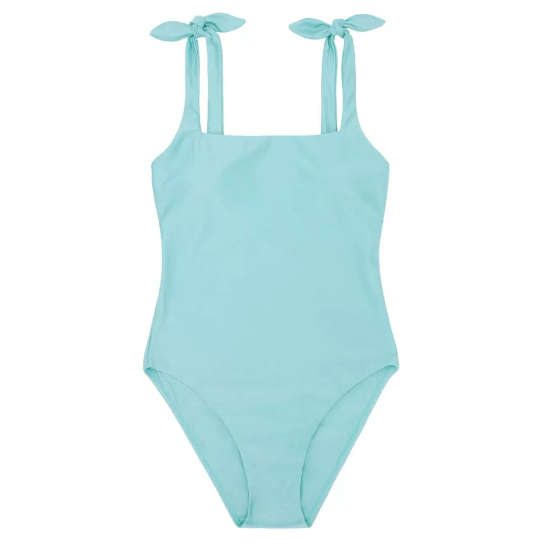 Women's Tie Knot One Piece<minnow Sale